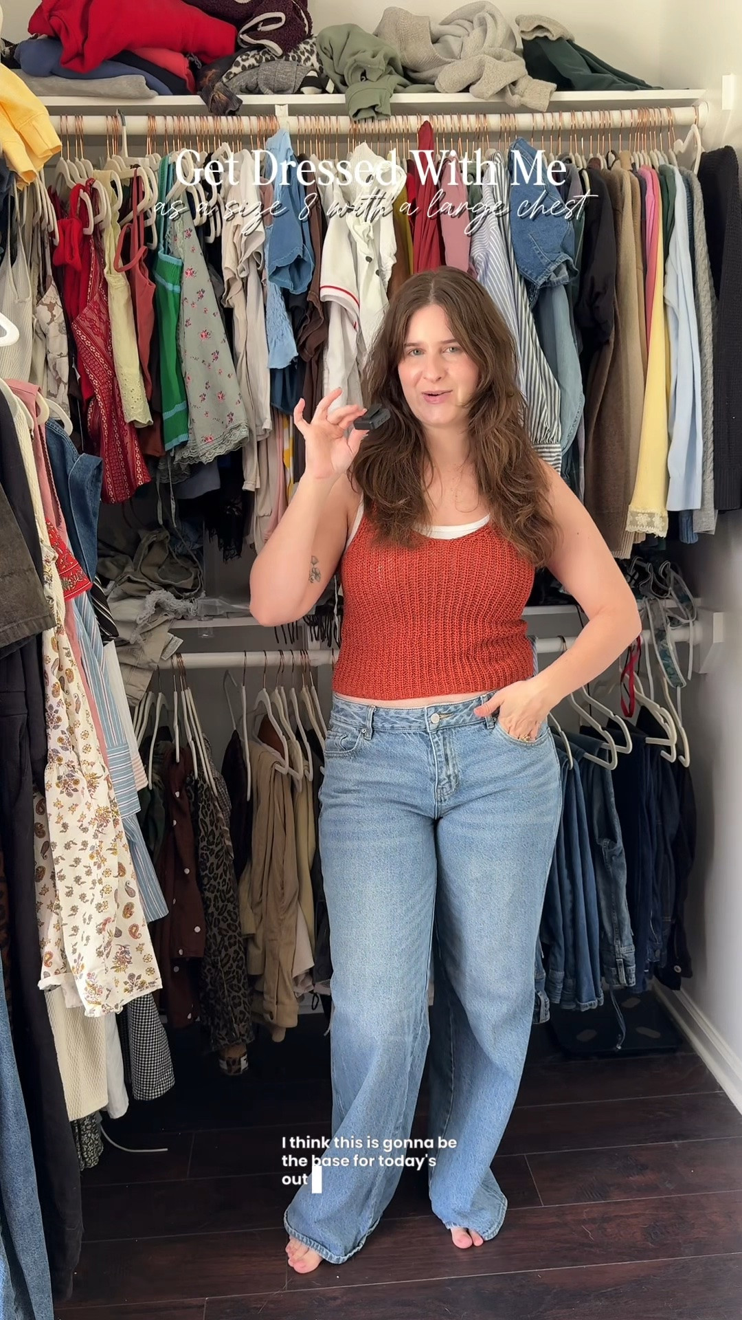 I’m tired of wearing tank tops and shorts! I’m so ready for fall! 

#getdressedwithme #ootd #size8fashion #outfitinspo #styleinspo