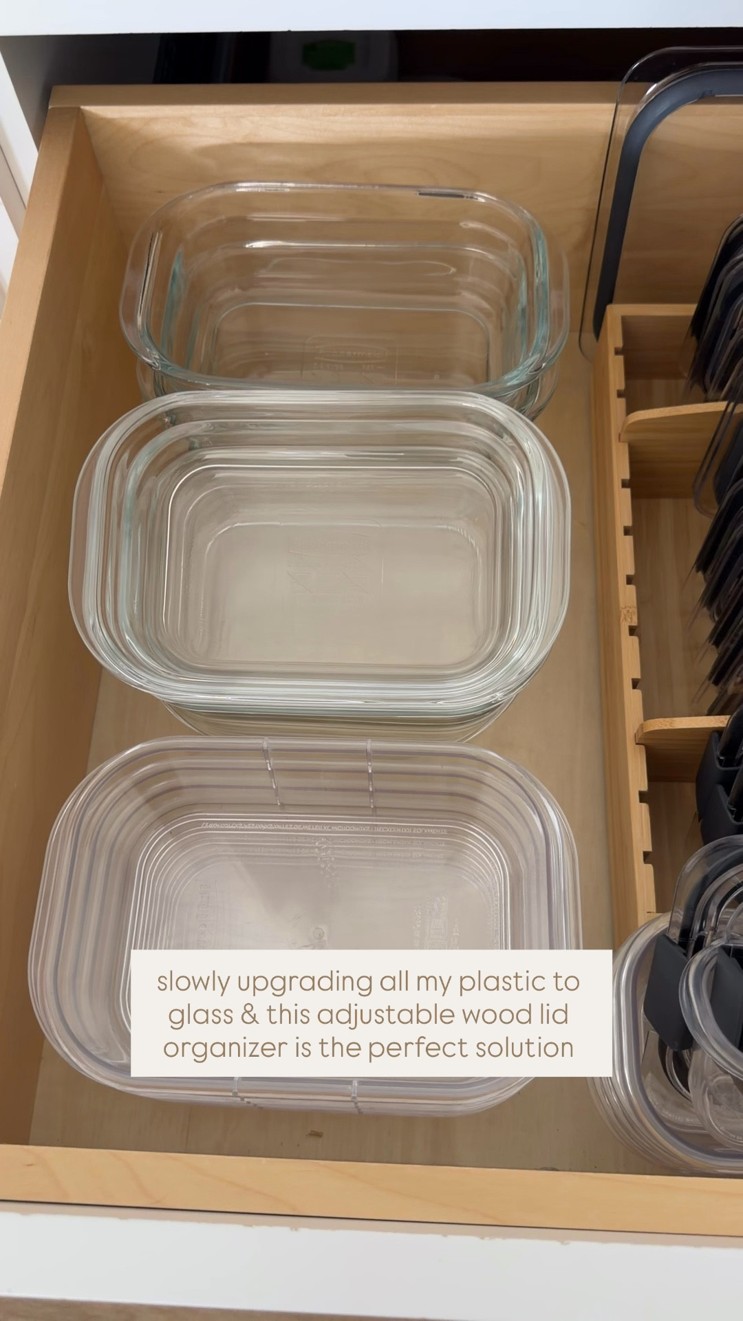 Organizing my drawers with this adjustable wood lid organizer is the perfect solution. Amazon kitchen drawer organizer 

#LTKHome