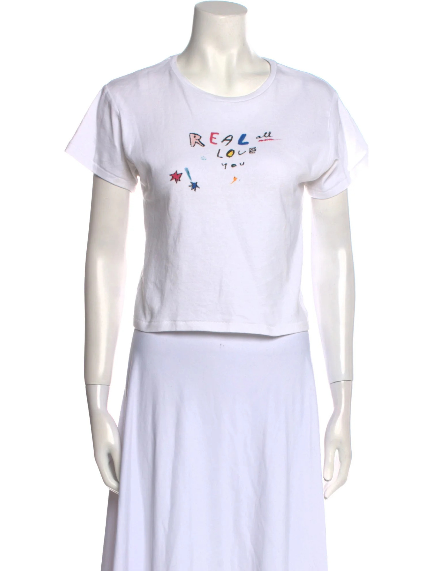 Graphic Print Crew Neck T-Shirt | The RealReal