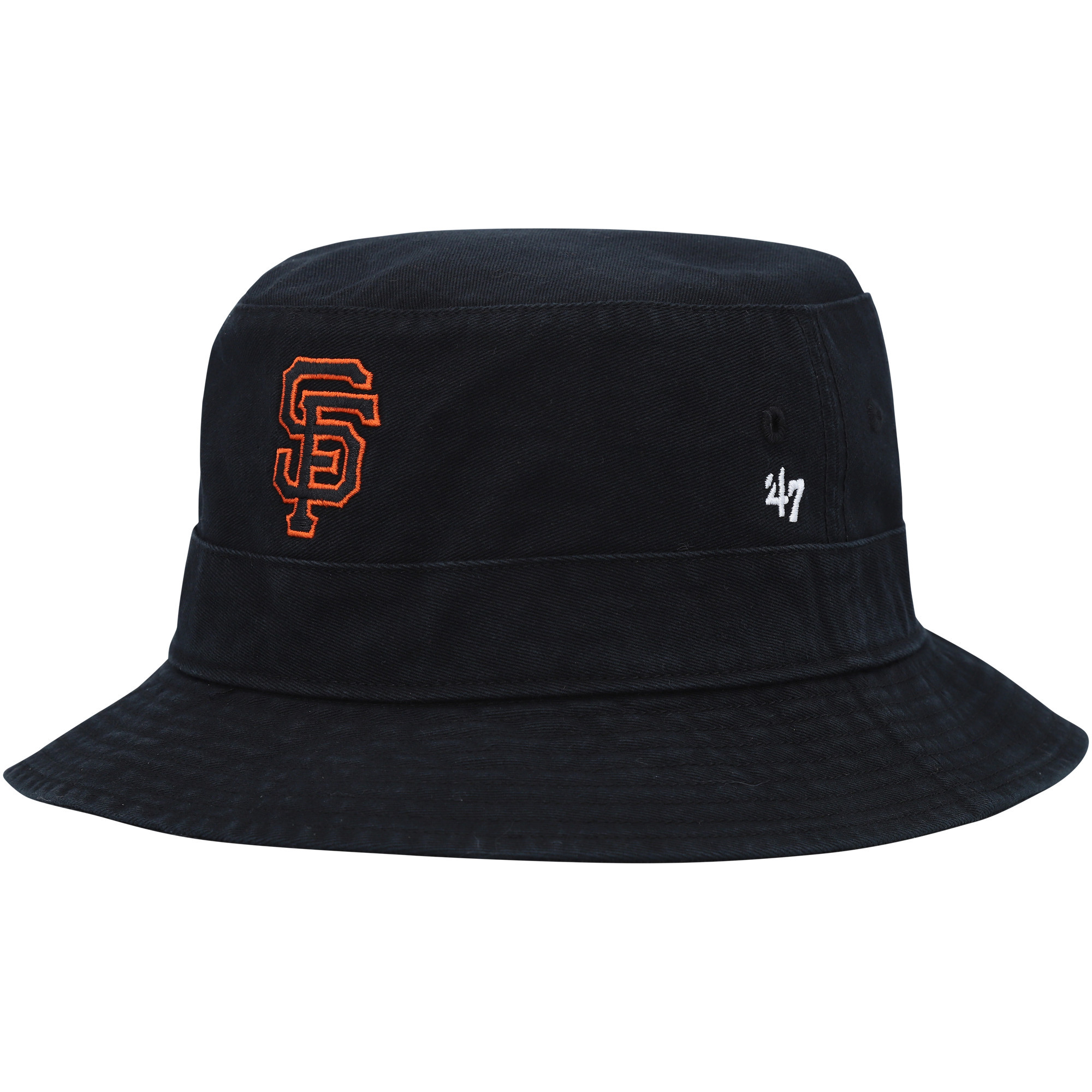 Men's '47 Black San Francisco Giants Primary Bucket Hat | Fanatics