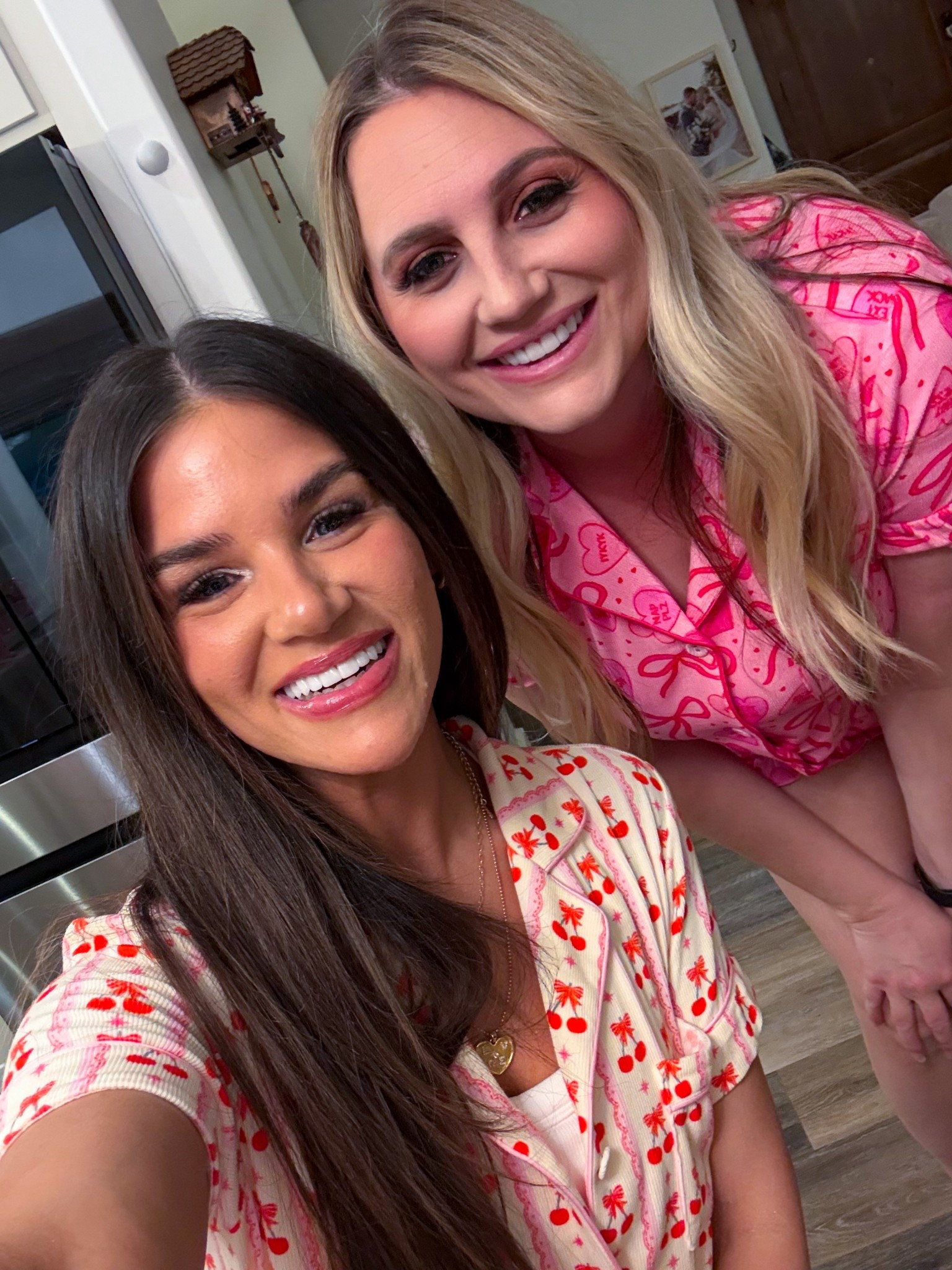 Galentines Pjs on point with our @Staykation from @kristahorton bamboo pajamas cute enough for girls night in! 💗👌🏼🎀🍒



#LTKselfcare #LTKmomlife #LTKootd