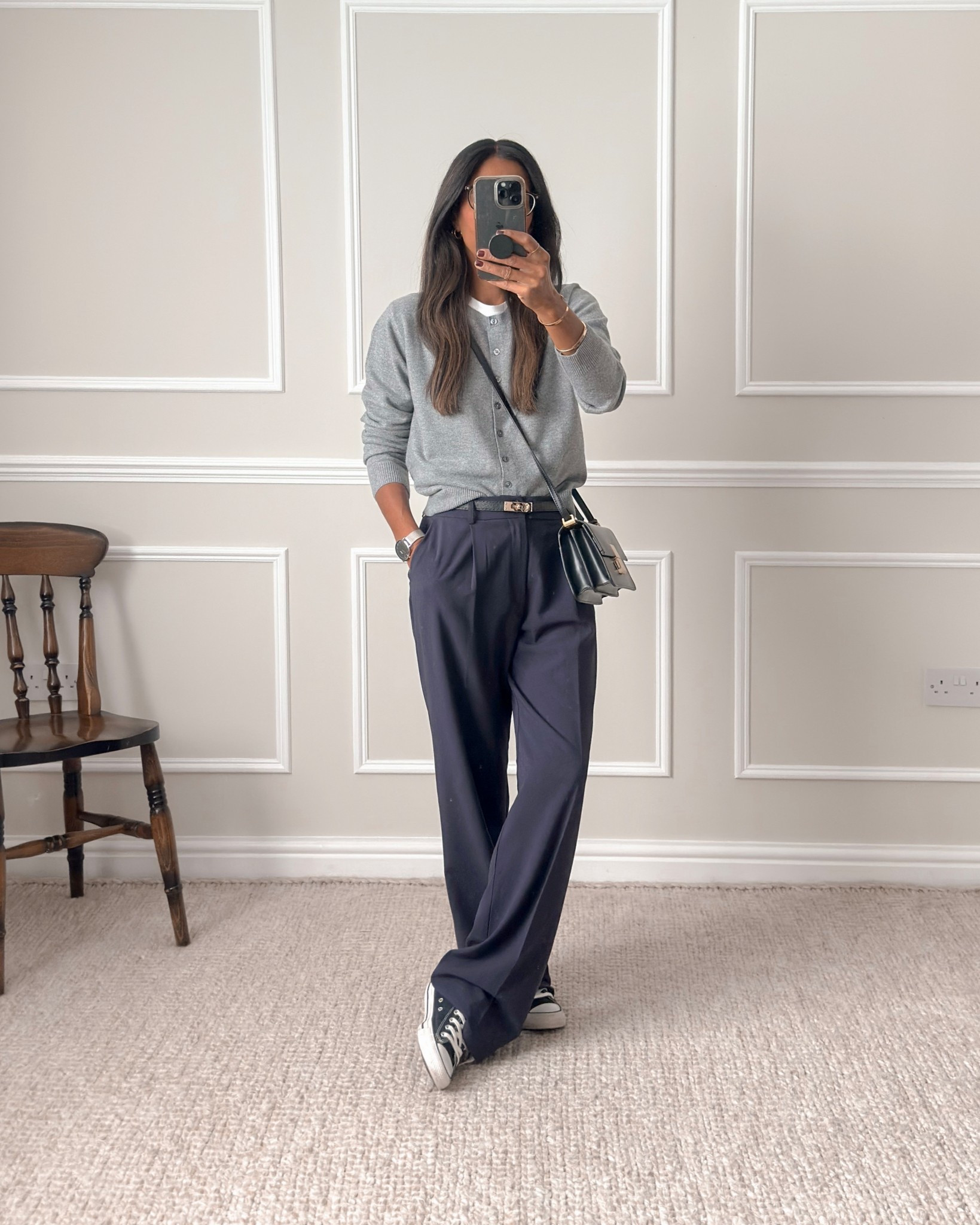 Cardigan - wearing size small
Trousers - wearing my regular size (UK size 8)



#LTKeurope #LTKautumn