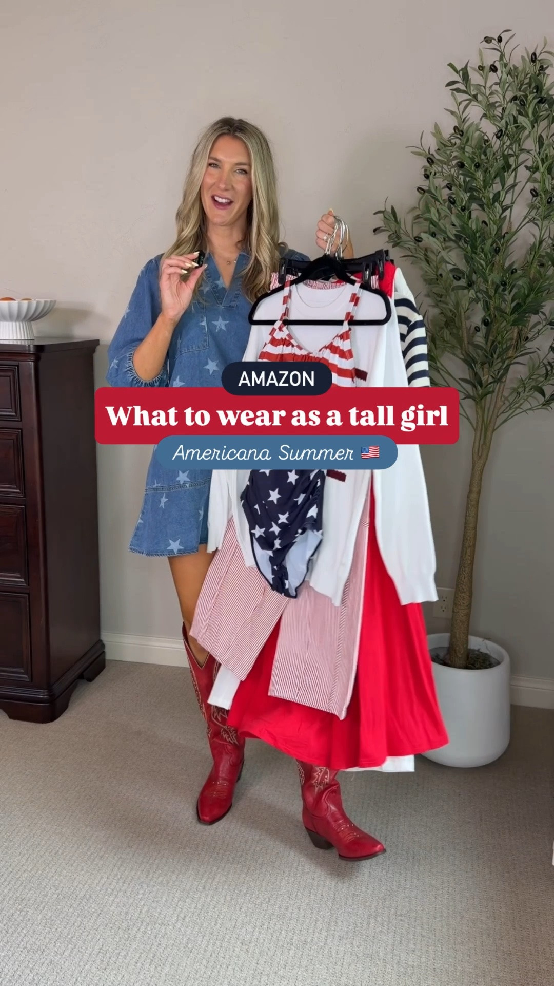 wearing my true medium in all EXCEPT sized up one to large in mesh pants for a flowy fit. 

Stars, stripes, and tall girl vibes ❤️🤍💙

Tall girl fashion, Americana outfits, summer style, patriotic outfit, tall fashion inspo, denim outfit, July 4th outfit. Memorial Day outfit, country outfit, western, country, cowgirl, boots, long torso, swim, mesh, swim, cover, midi dress, ankle, jeans, ankle, pants, jean shorts.

#LTKSeasonal #LTKMidsize #LTKTall