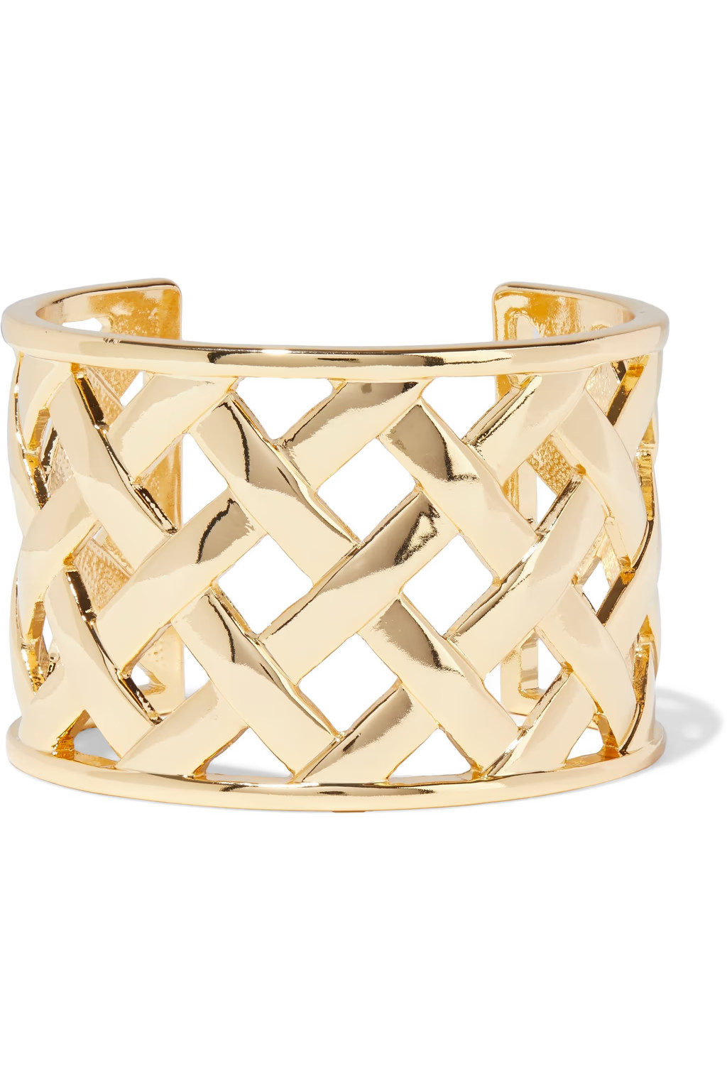 Gold-plated cuff | The Outnet (US and CA)
