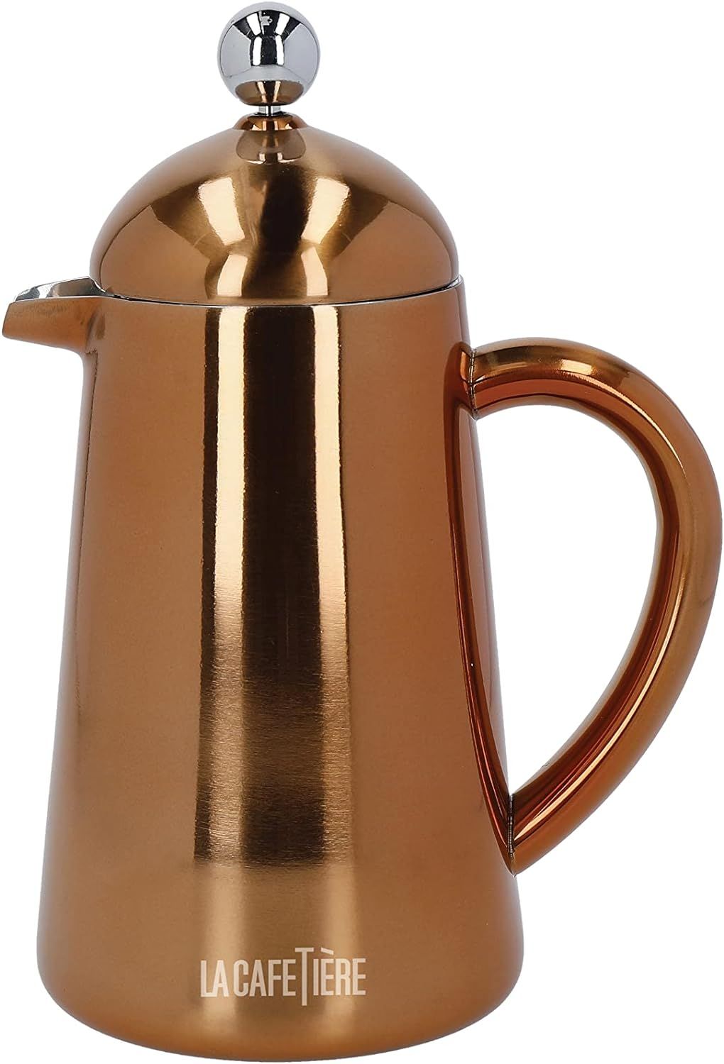La Cafetière Havana Copper Stainless Steel Double Walled Cafetière, Three Cup, Gift Boxed | Amazon (UK)