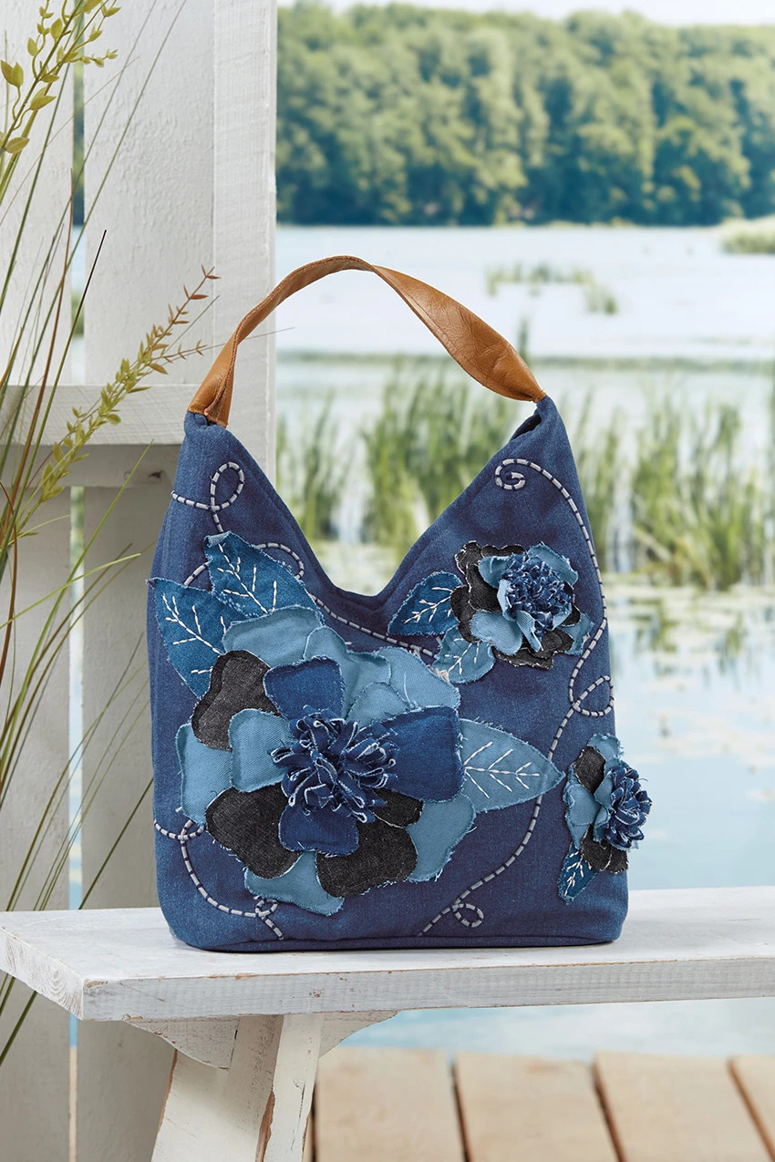 Stitch in Bloom Hobo | Coldwater Creek