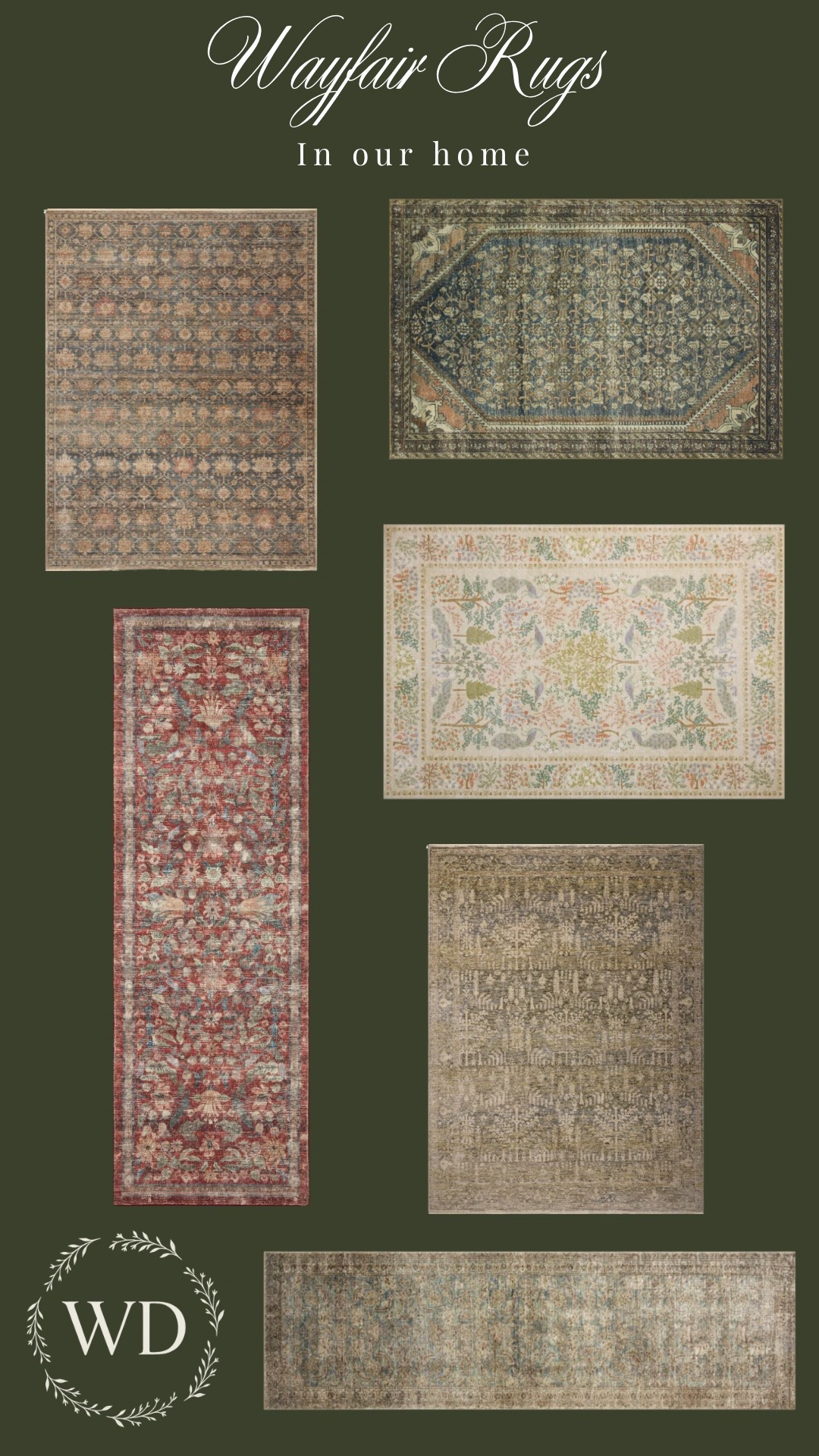 A round up of all of our rugs in our home from @wayfaircanada.
#ad #WayfairCanada
#WayfairCAHome
#WayfairCAPartner
#LTKhome

#LTKspring #LTKcanada