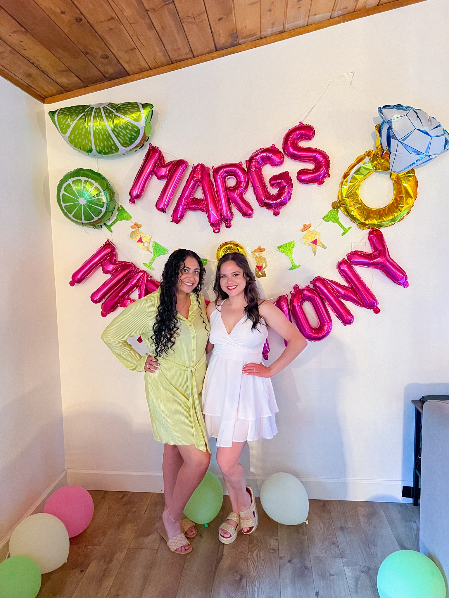 Bachelorette Party Outfit for Margs & Matrimony themed bachelorette! 

Wearing a Size Medium in the dress, 5’2” 160lbs. Shoe size 7. 

#LTKSaleAlert #LTKMidsize #LTKFindsUnder50