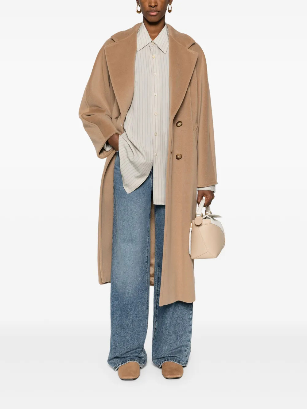 Madame belted coat | Farfetch Global