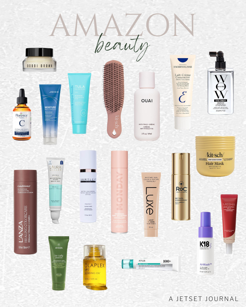 Always on the lookout for the latest Amazon Beauty Finds? Check out this Joico Moisturizing Conditioner and TULA Skin Care So Poreless Exfoliating Blackhead Scrub! Also popular this week for jet-setters are K18 AirWash Dry Shampoo and OUAI Anti Frizz Cream. Bobbi Brown Vitamin Enriched Face Base and DRMTLGY Matte Universal Tinted Moisturizer are featured in this week’s list, too! 

 #LTKSeasonal #LTKSaleAlert #LTKTravel