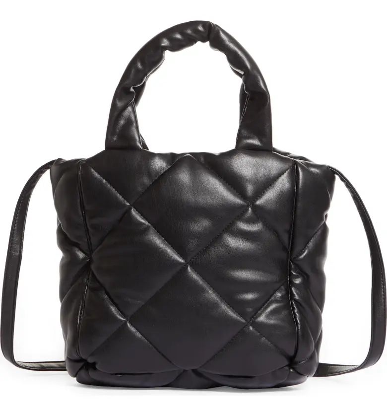 Small Rosanne Quilted Faux Leather Top Handle Bag | Nordstrom