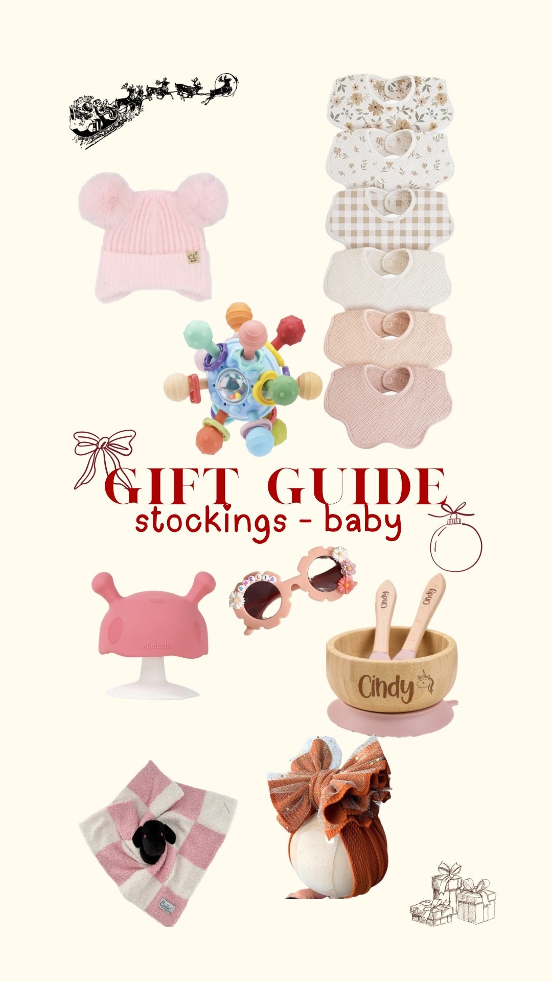 Cyber Monday gift guide - stockings for baby 



Presents for baby, baby gift guide, baby girl 

#LTKGiftGuide #LTKBaby #LTKCyberWeek