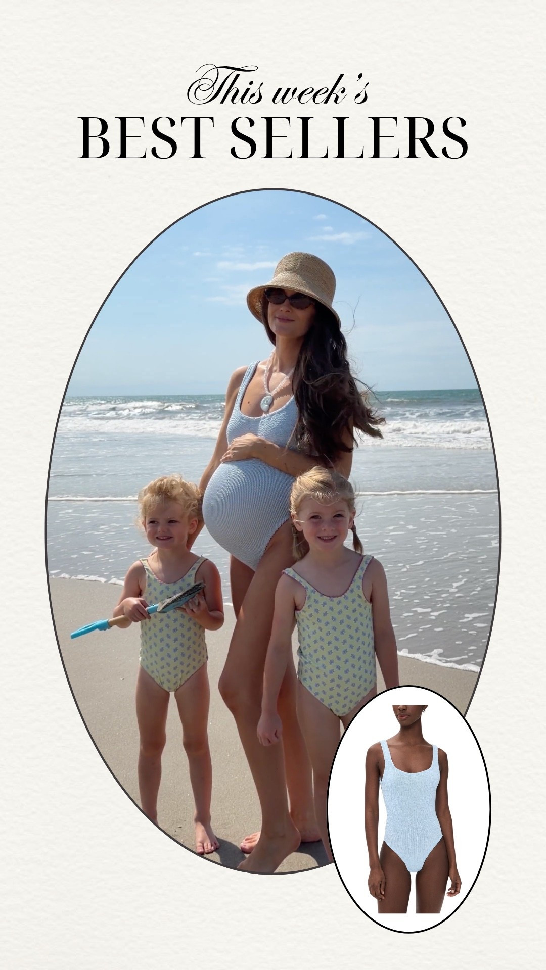 This swimsuit was a weekly best seller again! Beach outfits! 🌴✨ this swimsuit is one size fits all so it fits now and postpartum too!

#LTKKids #LTKBump #LTKTravel