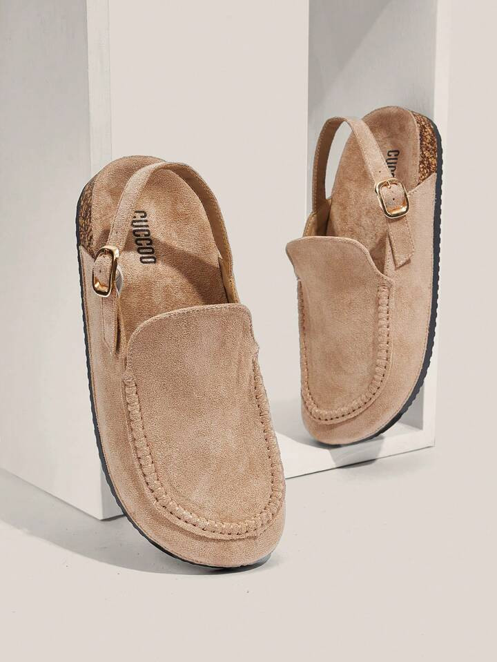 Solecia Women's Backless Loafers, Suitable For Daily Wear Spring Shoes Spring Break Easter | SHEIN