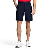 IZOD Men's 9.5"Micro Poly Classic Fit Golf Short, 42, Midnight | Amazon (US)