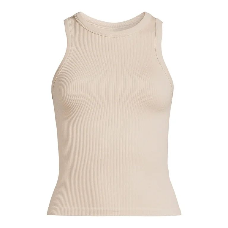 No Boundaries Seamless Tank Top, Women's and Women's Plus | Walmart (US)