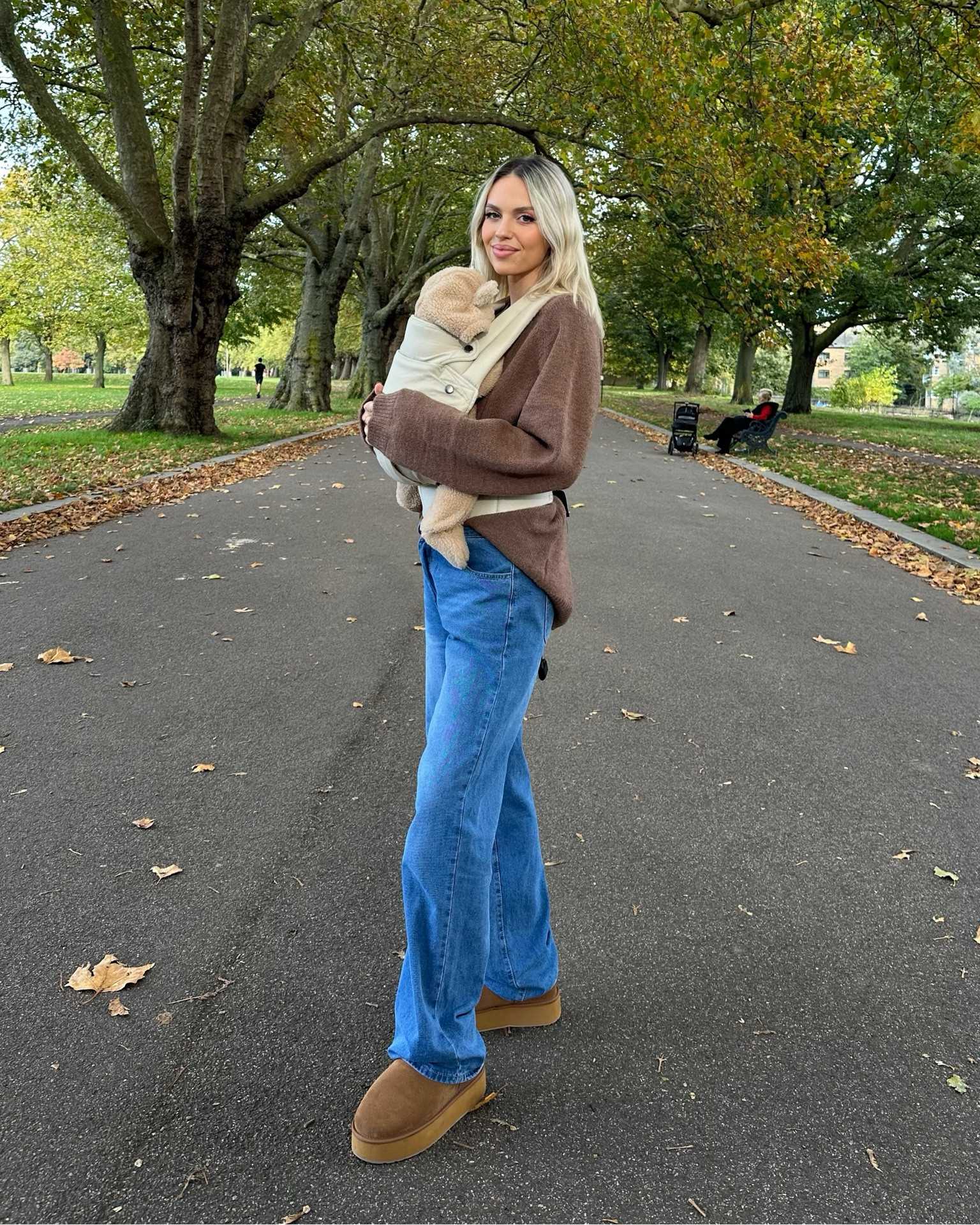 Autumn outfits on my Mum walk 🍂🧡

#LTKeurope #LTKmaternity