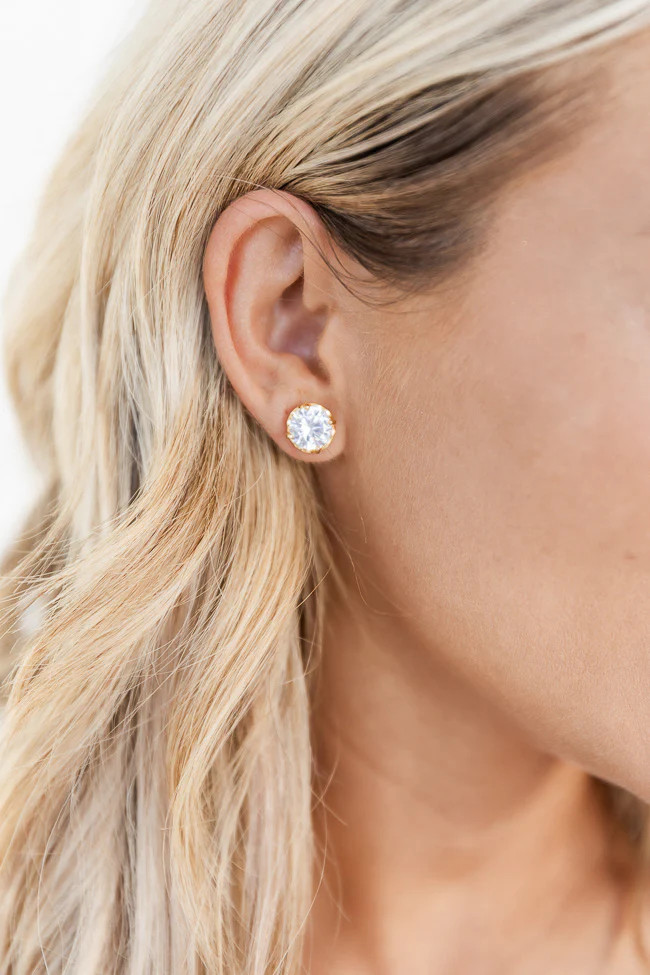 She's Timeless Gold And Silver Studs | Pink Lily