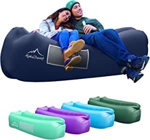 AlphaBeing Inflatable Lounger - Best Air Lounger Sofa for Camping, Hiking - Ideal Inflatable Couc... | Amazon (US)