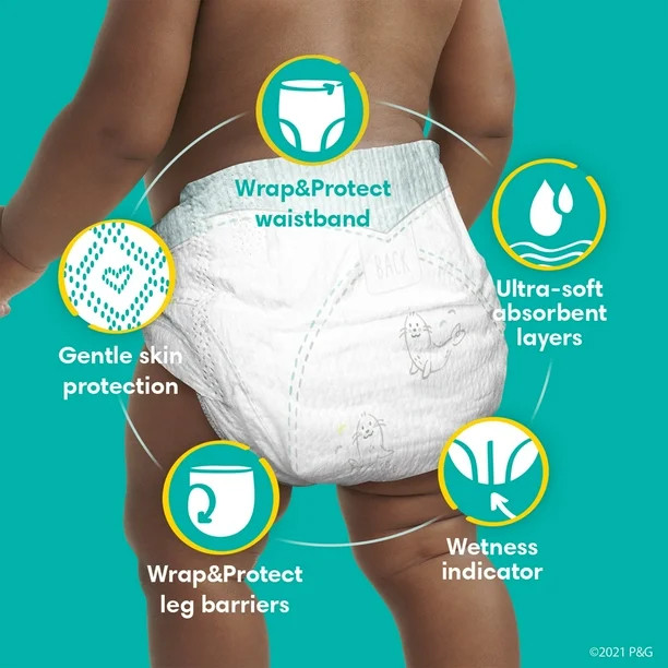 Pampers Swaddlers Diapers Size 3, 26 Count (Select for More Options) | Walmart (US)