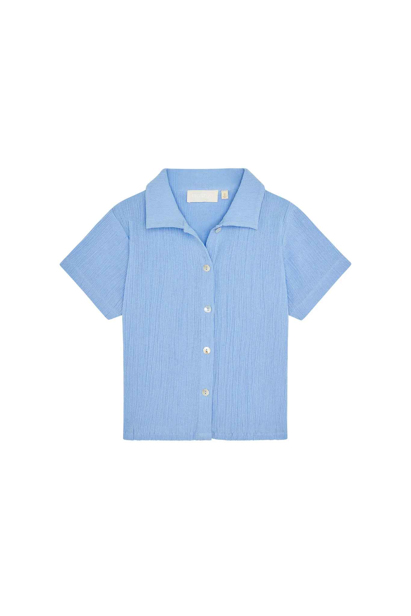 Pacific Beach Shirt Kids - Sky | Monday Swimwear
