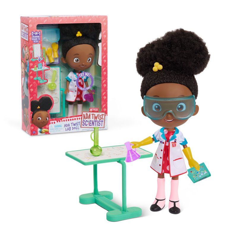 Just Play Ada Twist, Scientist Ada Twist Lab Doll with Sounds, Preschool Ages 3 up | Walmart (US)