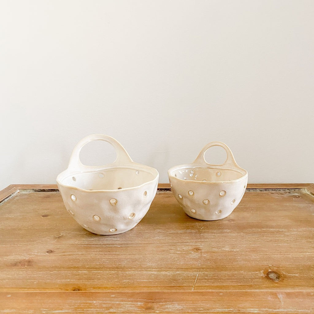 Stoneware Colander | Purple Rose Home