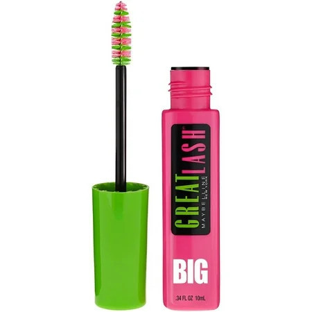 Maybelline Great Lash BIG Washable Mascara Brownish Black | Walmart (US)