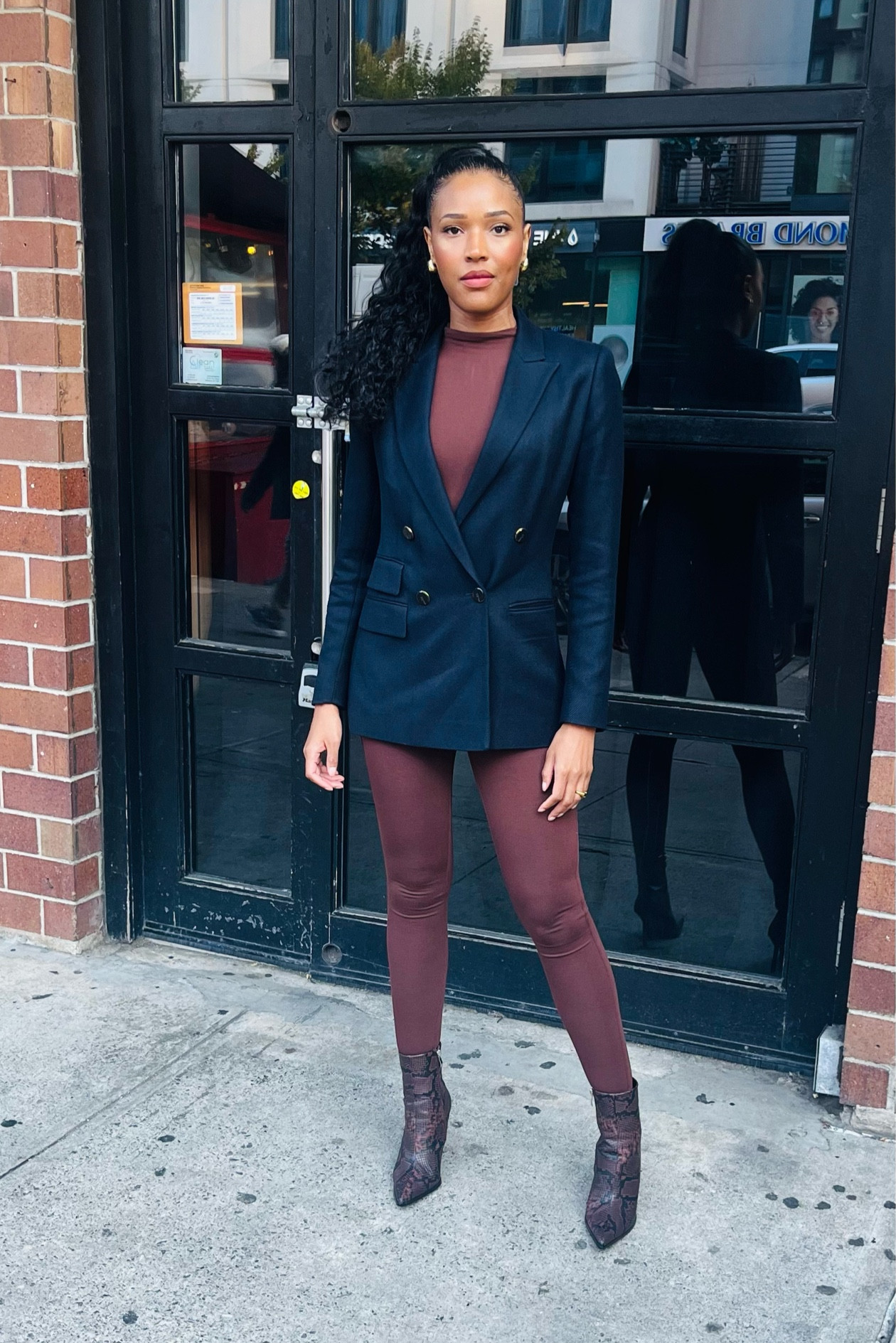 Easy Fall Ootd 🍁🍂 Jumpsuit + Blazer + boots combo 🤎✨

#LTKSeasonal #LTKStyleTip