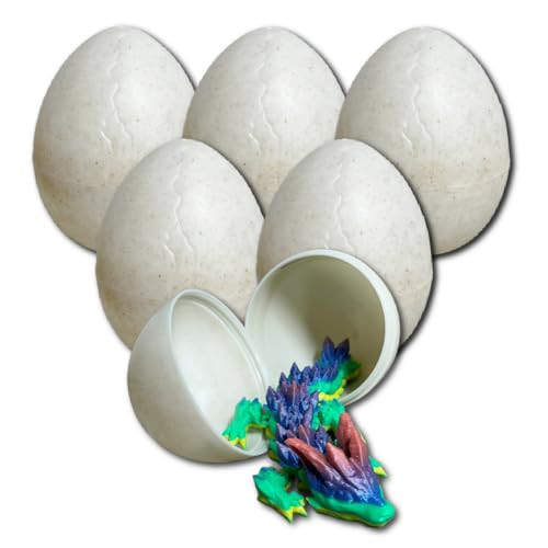 The Eggmazing Egg Decorator | Dragon Eggs 6 Pack | Includes 3D Printed Dragons Inside The Eggs | Ages 3 and Up | Amazon (US)