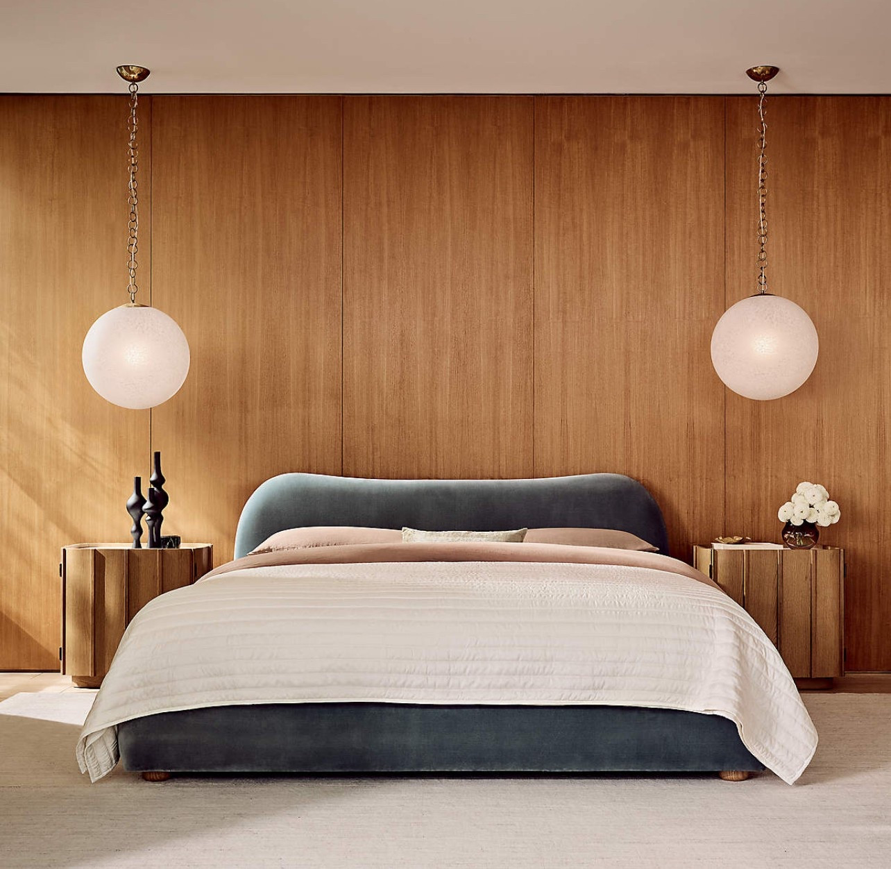 Robbie Light Oak Wood Nightstand With White Marble Top

#LTKHome #LTKStyleTip