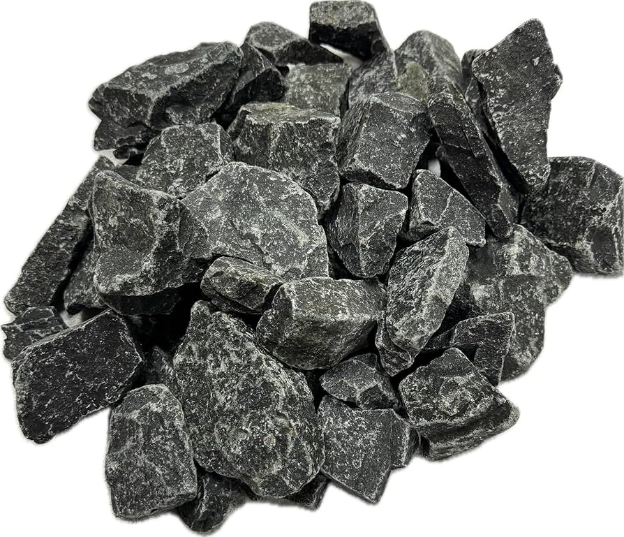 Loyly Sauna Rocks, 25 LB Box, Igneous Basalt Steam Sauna Stones, Dark Gray (25, Pounds) | Amazon (US)