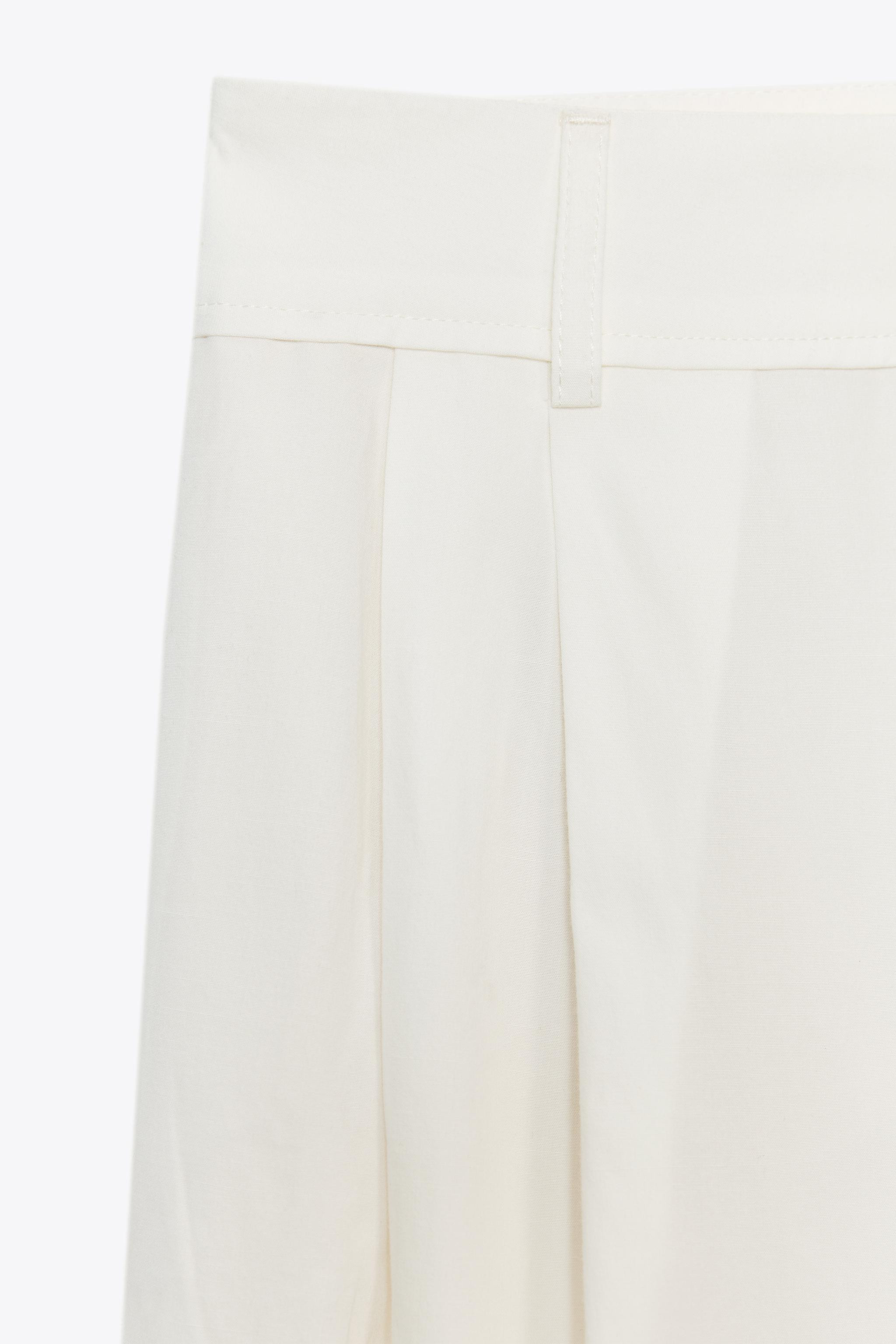 PLEATED TROUSERS WITH FLAPS | Zara UK