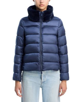 Save The DuckMei Faux Fur Trim Quilted Jacket5 (1) | Bloomingdale's (US)