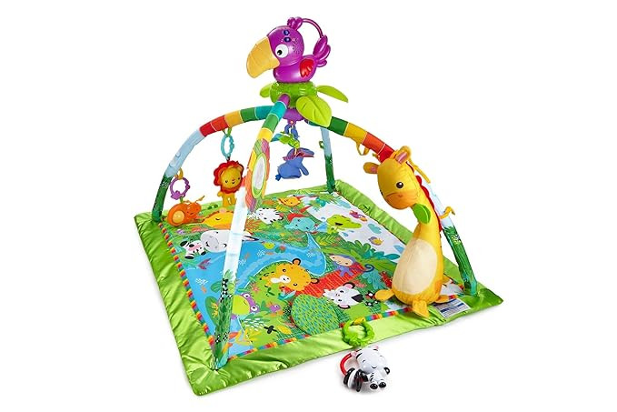 Fisher-Price Rainforest Music & Lights Deluxe Gym [Amazon Exclusive] | Amazon (US)