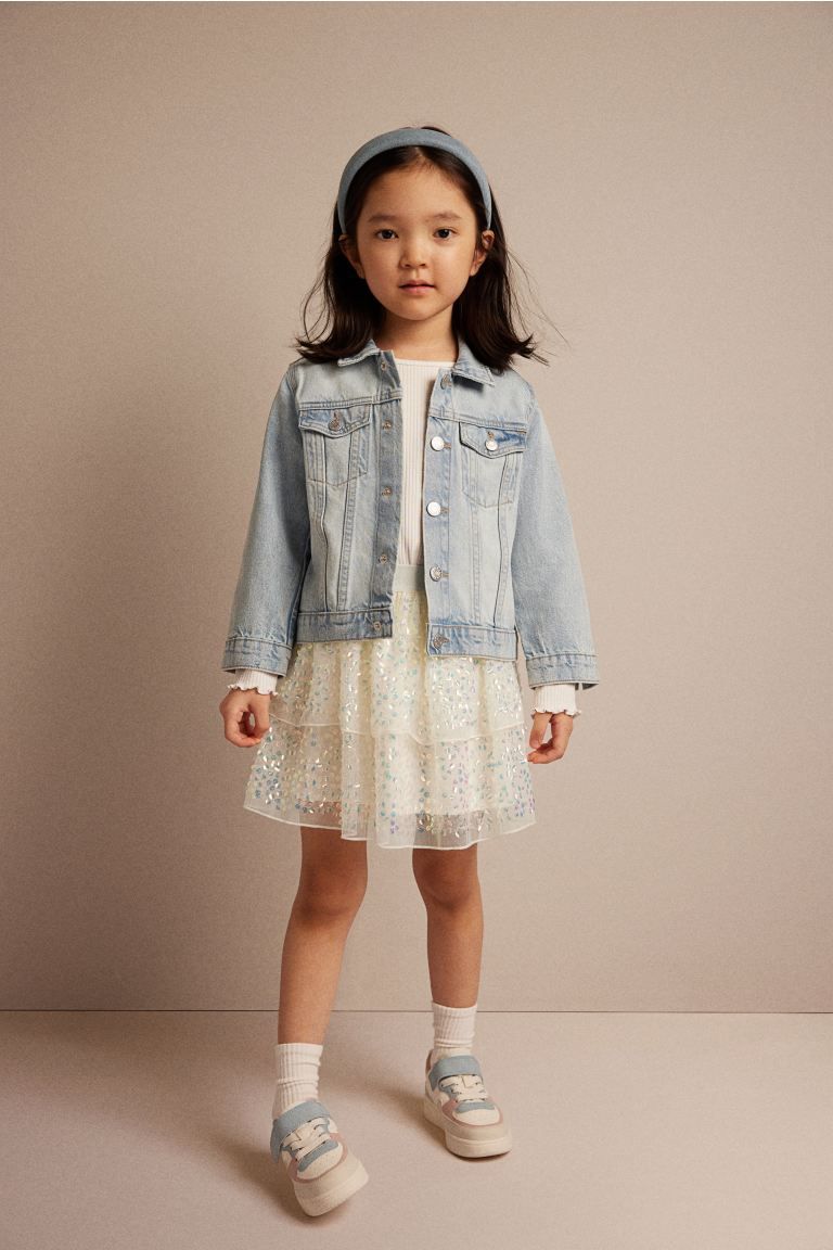 Sneakers - Light blue/color-block - Kids | H&M US | H&M (US + CA)