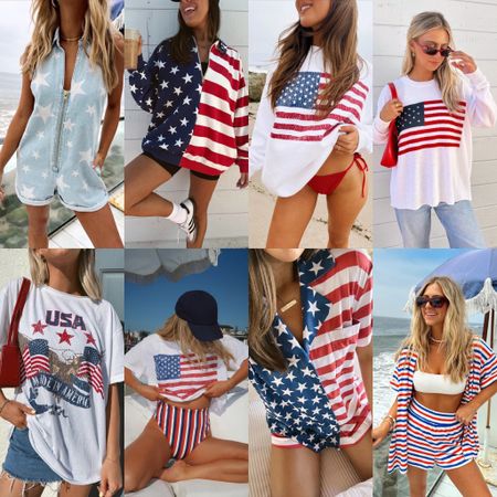 Latest Americana finds for the Fourth of July and all other patriotic holidays! Or if you’re like me, and you just like to wear red white and blue all the time 😆