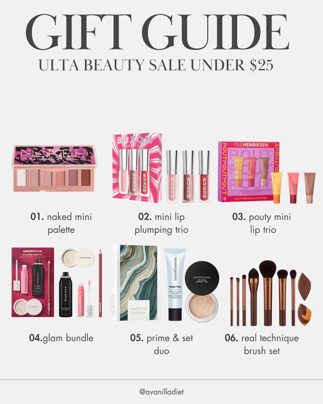 ✨ Ulta gifts that look luxe without the price tag — perfect for stockings, sisters & last-minute add-ons! 🎁💄

#ulta #ultabeauty #ultafinds #giftguide #giftideas #stockingstuffers #beautyunder25 #beautygifts #holidaygifts #ltkbeauty #ltkholiday #ltkfinds #affordablegifts

#LTKGiftGuide #LTKHoliday #LTKBeauty