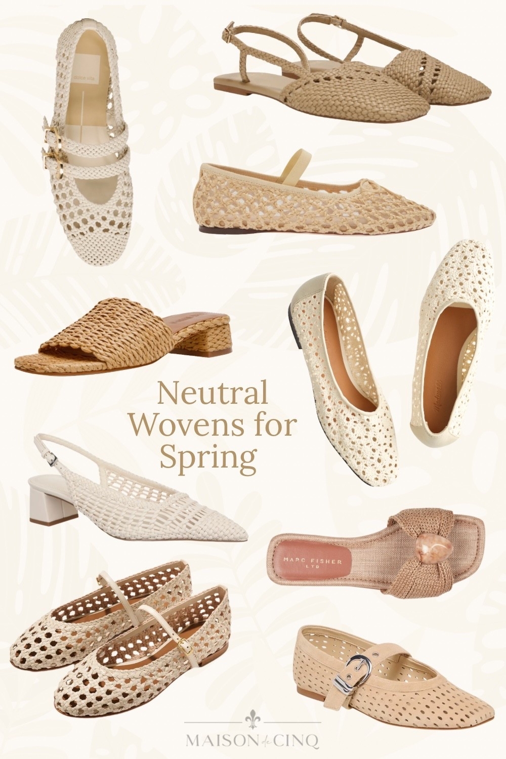 The perfect neutral shoes for spring!

Spring fashion, flats, sandals 