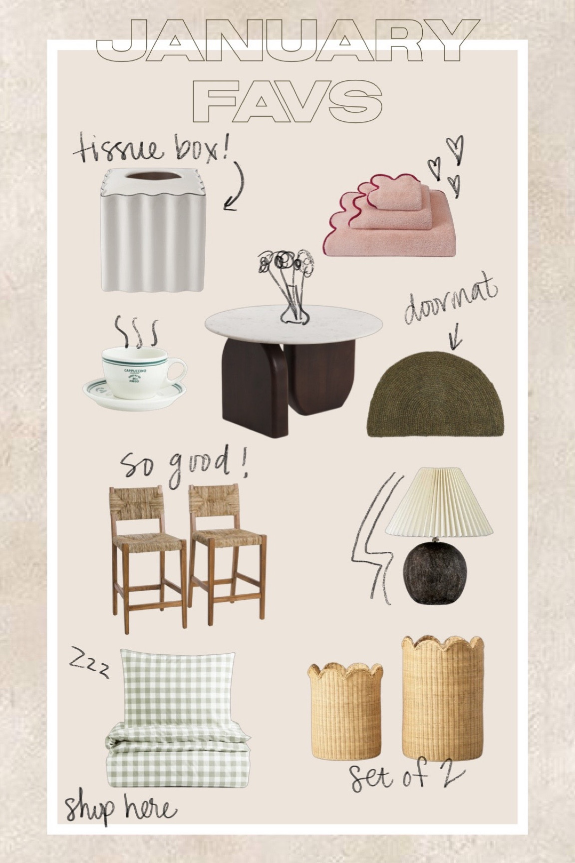 Here are some things I LOVED in January!

#LTKhome