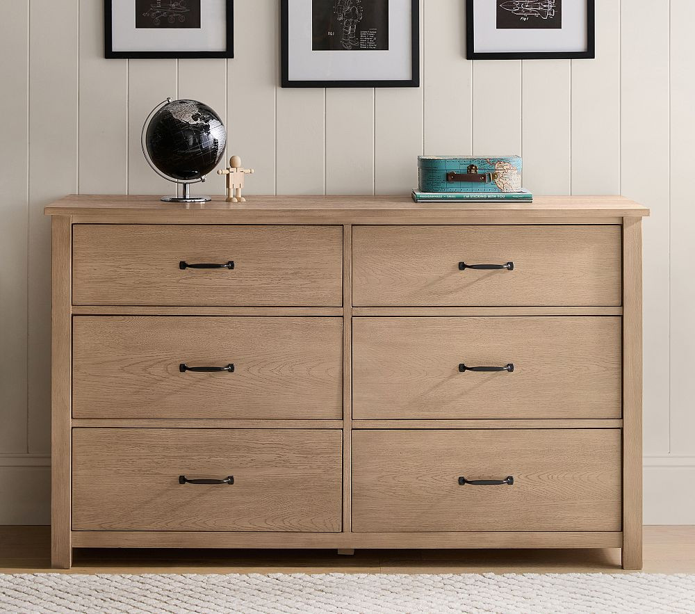 Camp 6-Drawer Dresser (56w x 19d") | Pottery Barn Kids