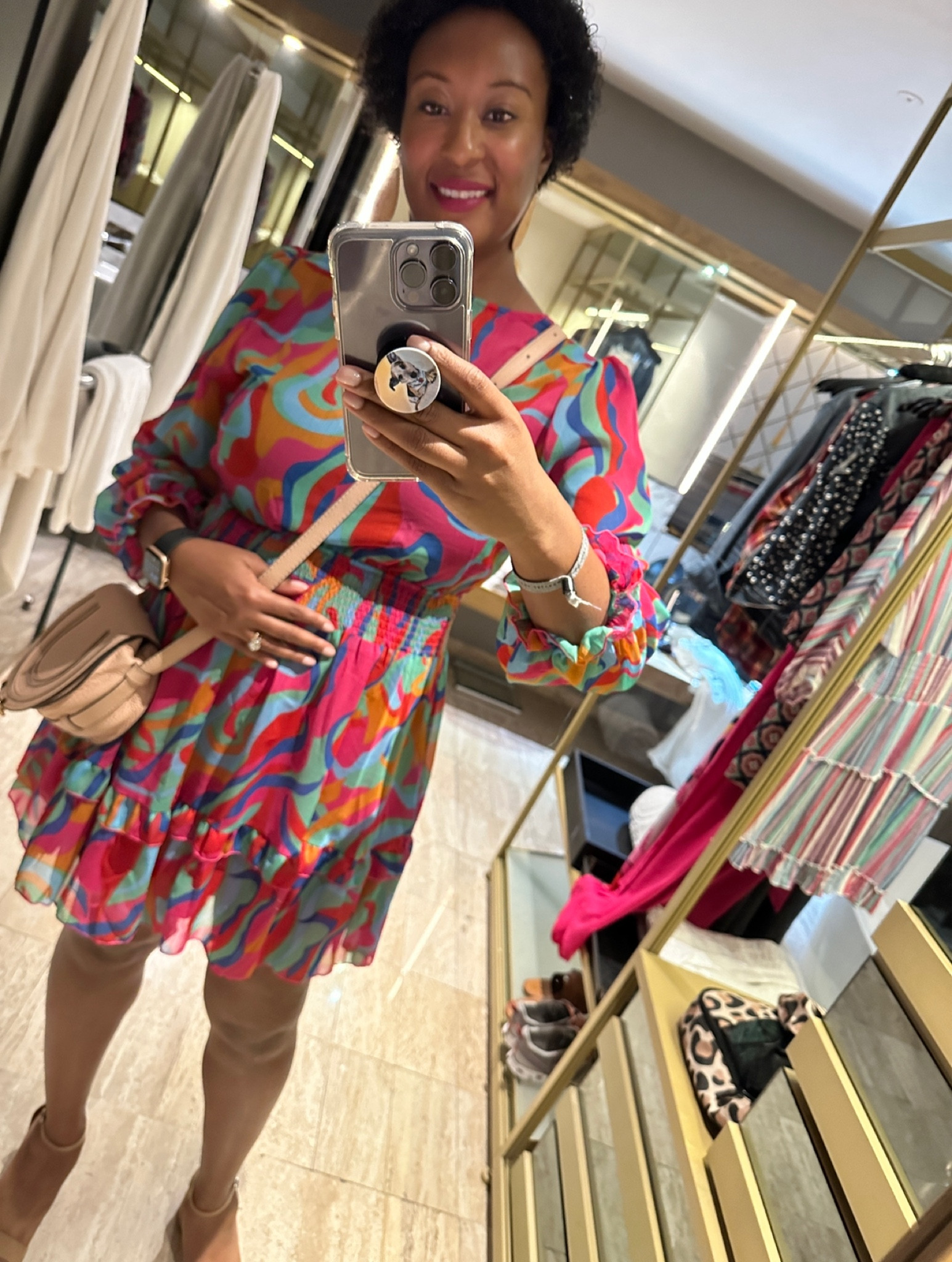 Flowy summer dress. Great for a night out, concert, or vacay 💕

#LTKunder50 #LTKSeasonal #LTKitbag