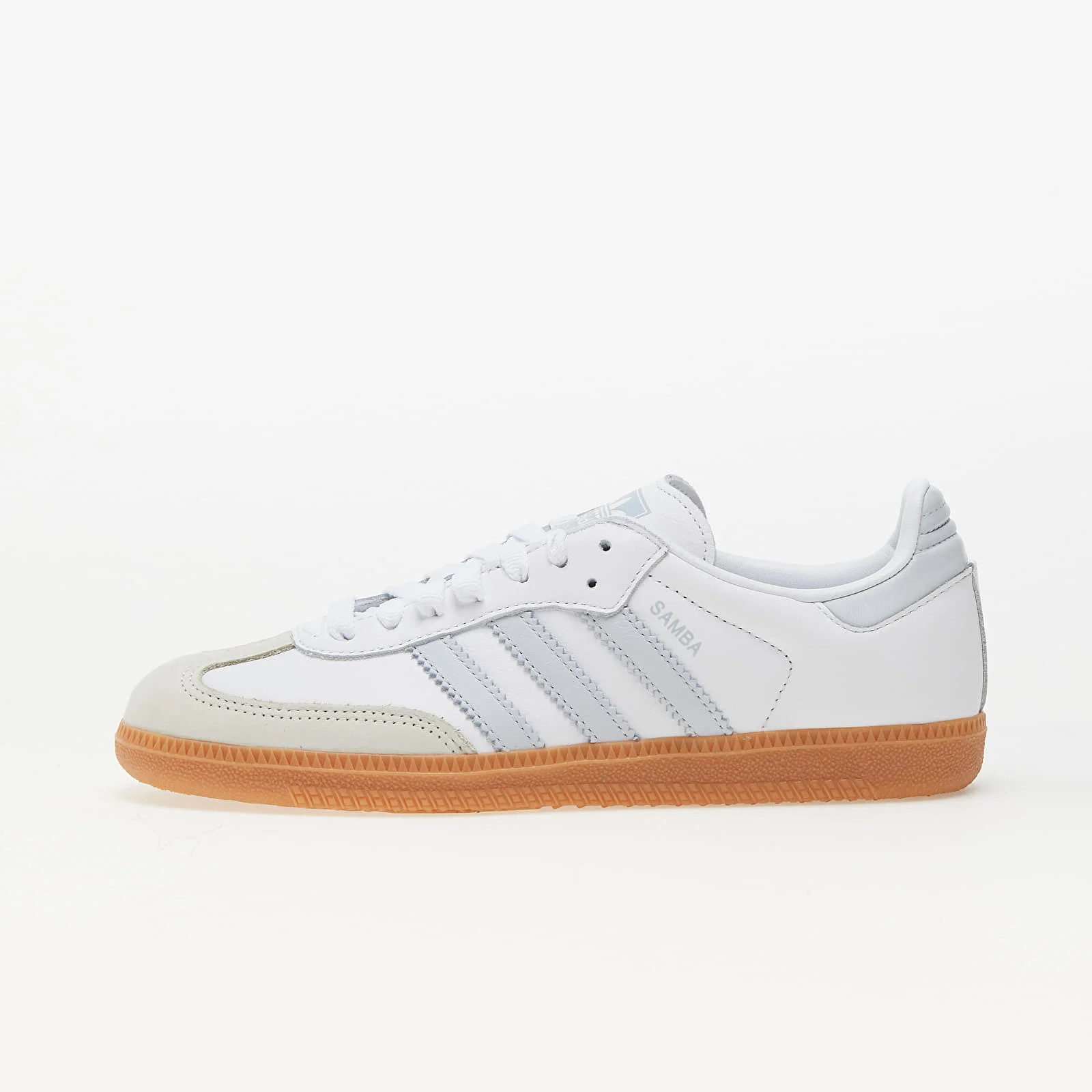 Women's shoes adidas Samba Og W Ftw White/ Halo Blue/ Off White (IE0877) | Footshop | Footshop
