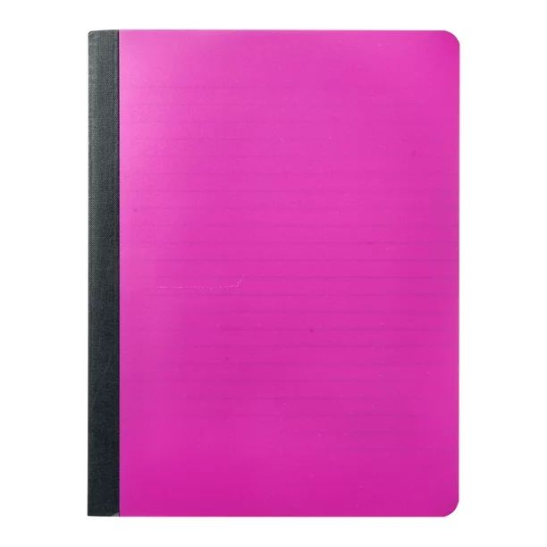 Pen + Gear Poly Composition Book, Wide Ruled, 80 Sheets, Purple | Walmart (US)