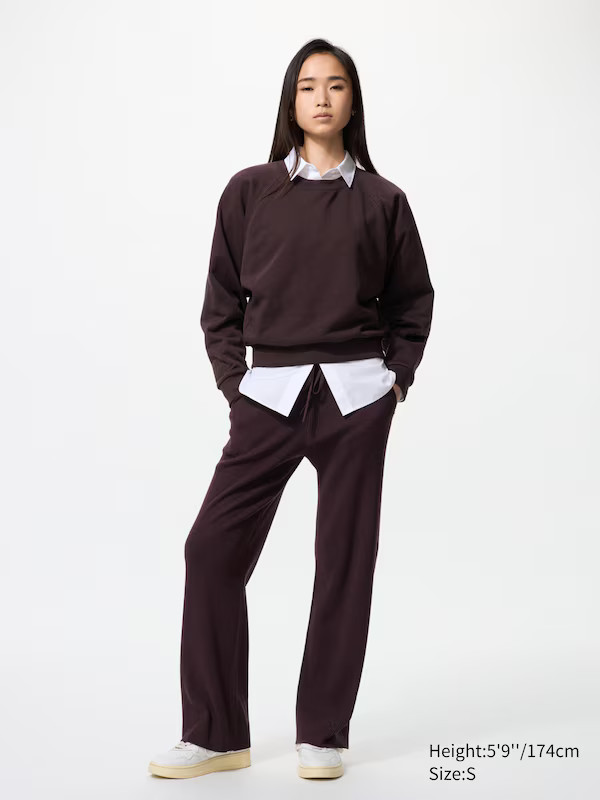 Washable Knit Ribbed Trousers (Longer) | UNIQLO (UK)