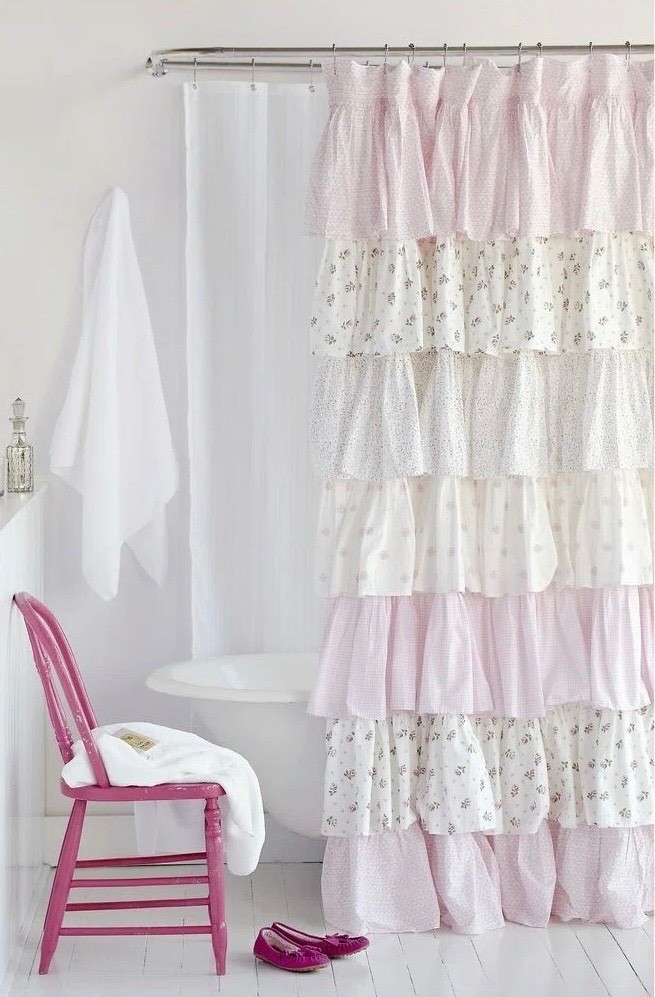 Love! Cotton Ruffle Floral Shower Curtain

Gathering ideas for my new bathroom! 

Pink Home. Home Decor. @Wayfair 

#LTKSeasonal #LTKHome #LTKSaleAlert