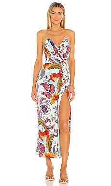 Katie May Come On Home Dress in Sky Paisley from Revolve.com | Revolve Clothing (Global)