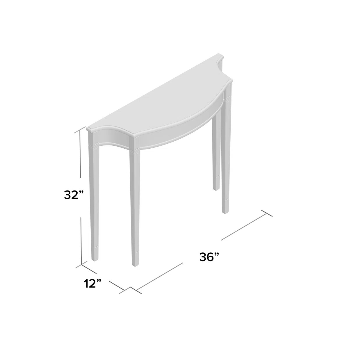Joanne 36'' Console Table | Wayfair North America