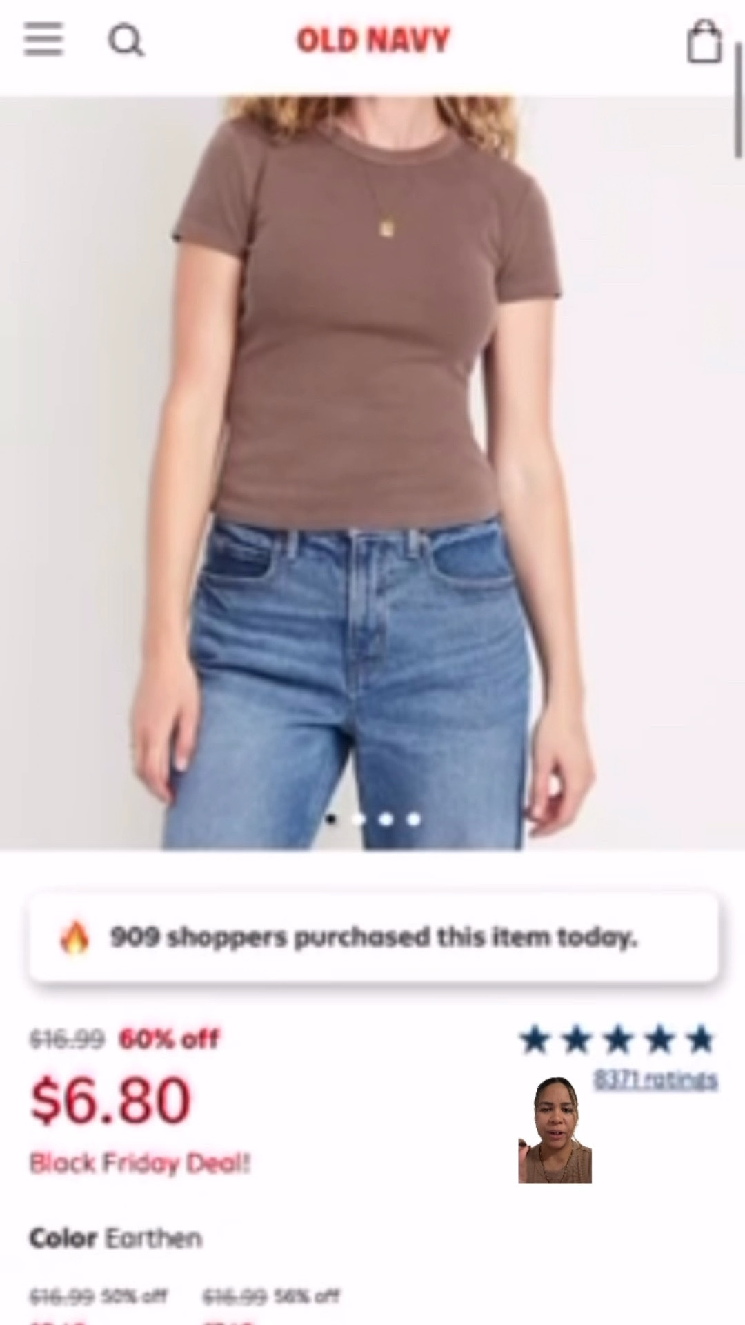 Short sleeve breast basic tops from old navy 

#LTKSaleAlert #LTKGiftGuide #LTKCyberWeek