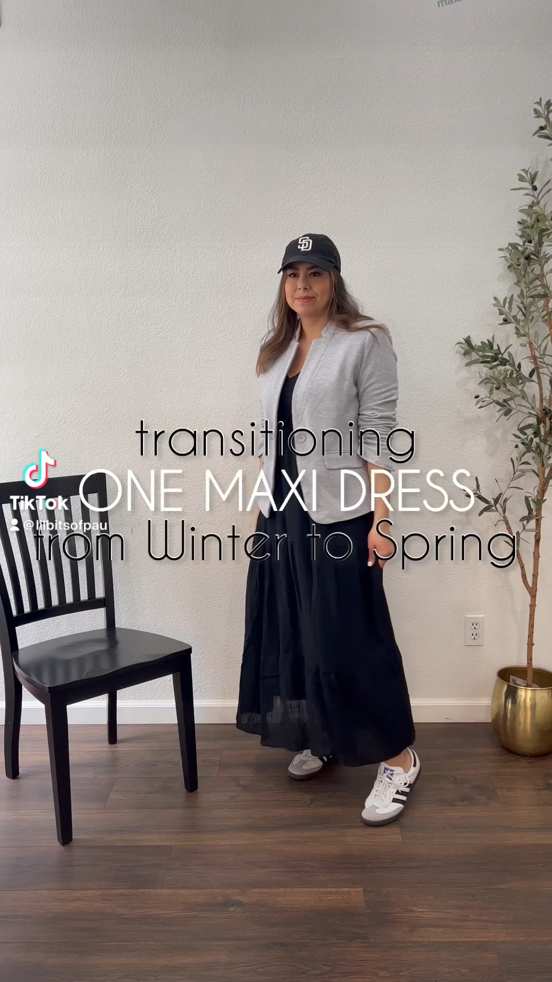 Transitioning this super comfy black maxi dress from @gibsonlook into this warmer weather!

Look one is for those chillier Spring days with another one of my Gibsonlook favorites their Notch collar blazer and look two is for a warmer weather Spring day with a straw hat and sandals.

 Get 10% off on this dress, the gray blazer and anything from Gibsonlook with code PAULINA10

#LTKstyletip #LTKxadidas #LTKSeasonal